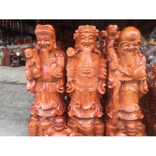 Bộ Tam Đa Gỗ Hương Cao 60Cm Shop Gỗ Hương